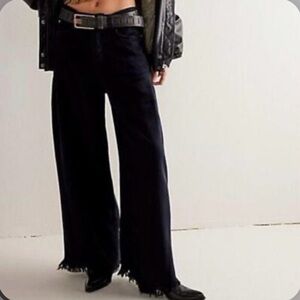 FREE PEOPLE Old West high rise slouchy jeans size 29